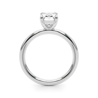 Emerald Cut Solitaire Engagement Ring