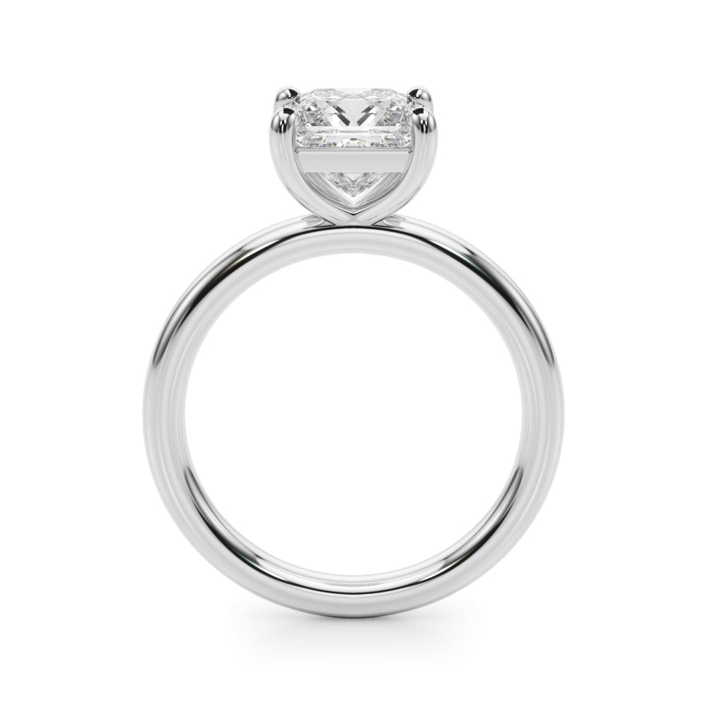 Princess Lab Diamond Engagement Ring