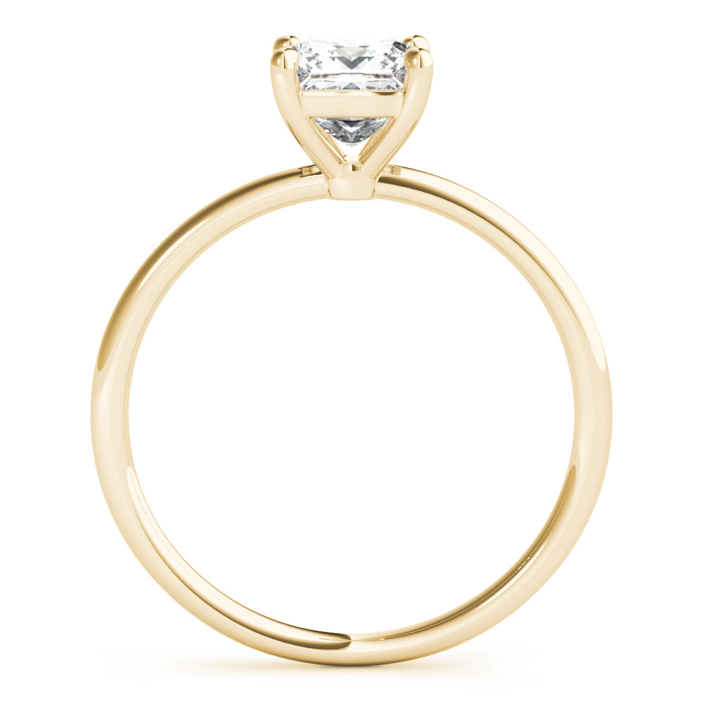 Princess Lab Diamond Engagement Ring