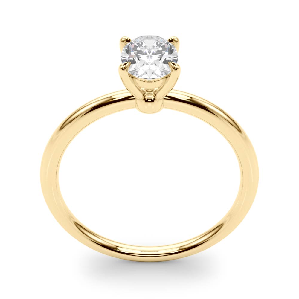 Oval Solitaire Engagement Ring