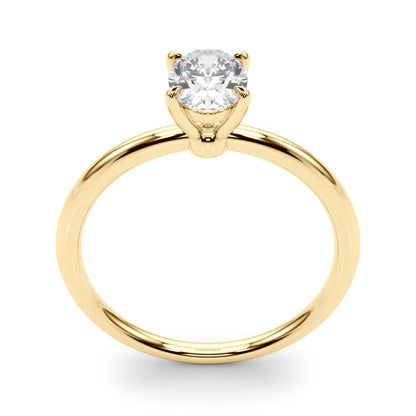 Oval Solitaire Engagement Ring