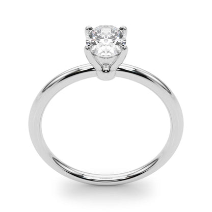 Oval Solitaire Engagement Ring