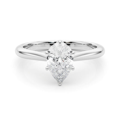 Pear Solitaire Engagement Ring