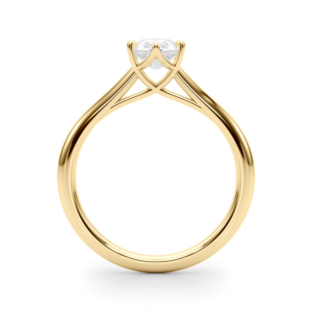 Pear Solitaire Engagement Ring