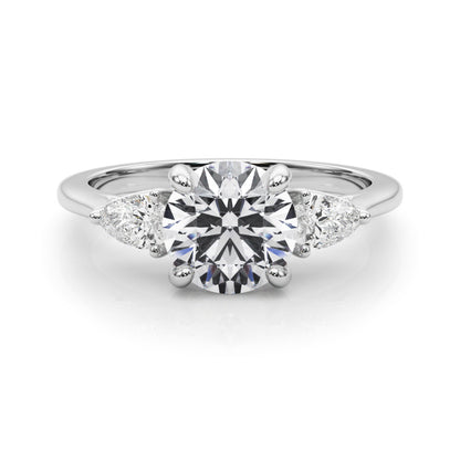 Three Stone Diamond Engagement Ring