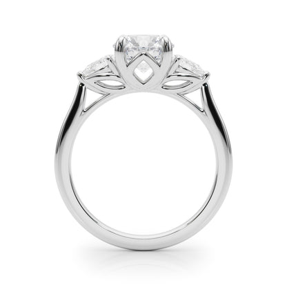 Three Stone Diamond Engagement Ring