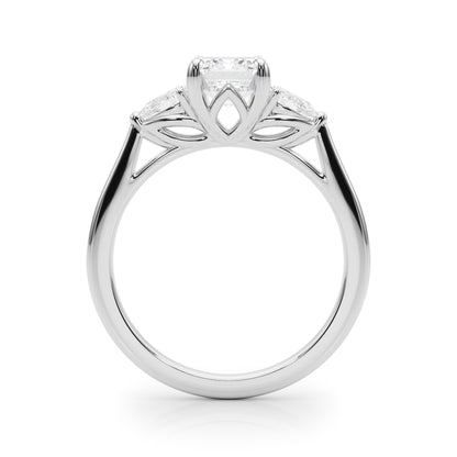 Three Stone Lab-Grown Diamond Engagement Ring