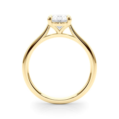 Oval Diamond Solitaire Engagement Ring