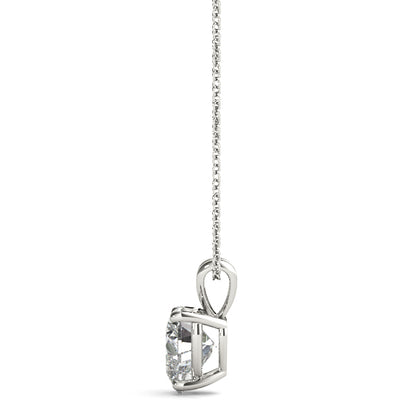 Heart Shaped Diamond Pendant Necklace Lab-Grown Diamond Karat Designs