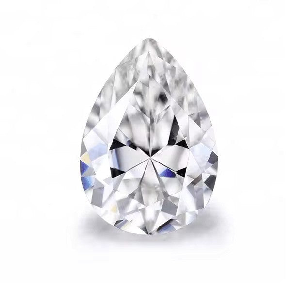 Pear Cut Moissanite Loose Stone