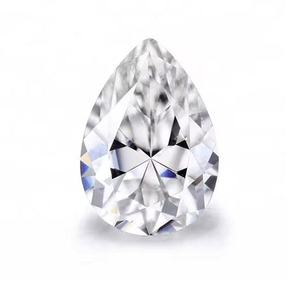 Pear Cut Moissanite Loose Stone Moissanite Karat Designs