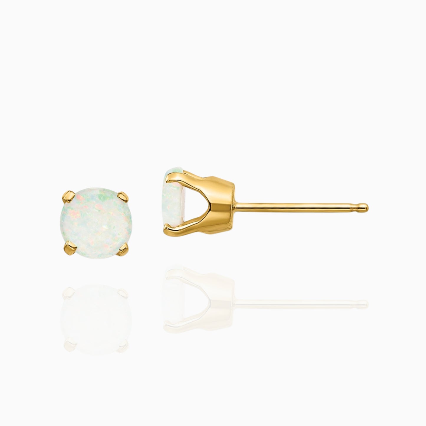 Opal Earrings 5mm Stud Earrings