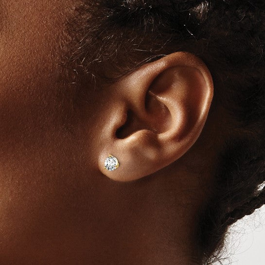 Martini Lab-Grown Diamond Stud Earrings